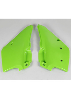 Osłony boczne tylne UFO do Kawasaki KDX 200 (95-21) zielone
