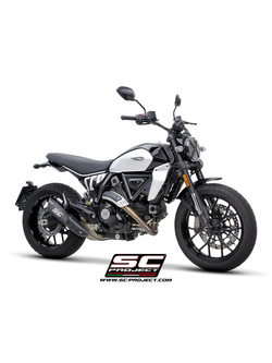 Tłumik motocyklowy SC-Project C1 Ducati Scrambler 800 (23-) carbon