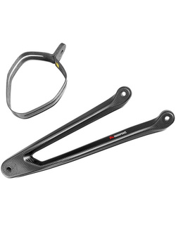Wspornik i zacisk Akrapovič Kawasaki Ninja ZX-10R (17-20)/ SE (18-20)/ Ninja ZX-10RR (17-20) [włókno węglowe]