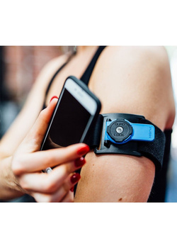 Zestaw do biegania: etui MAG na telefon Samsung Galaxy S25+ (magnetyczne) + opaska sportowa Quad Lock