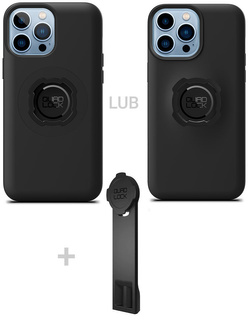 Zestaw: etui na telefon iPhone 13 Pro Max + adapter do statywu Quad Lock