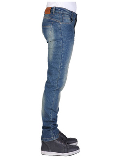 Jeansy motocyklowe Modeka Glenn Slim jasno niebieskie
