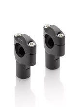 Zestaw podwyższający kierownicę Rizoma (Ø 29 mm) [H:62 mm] czarny