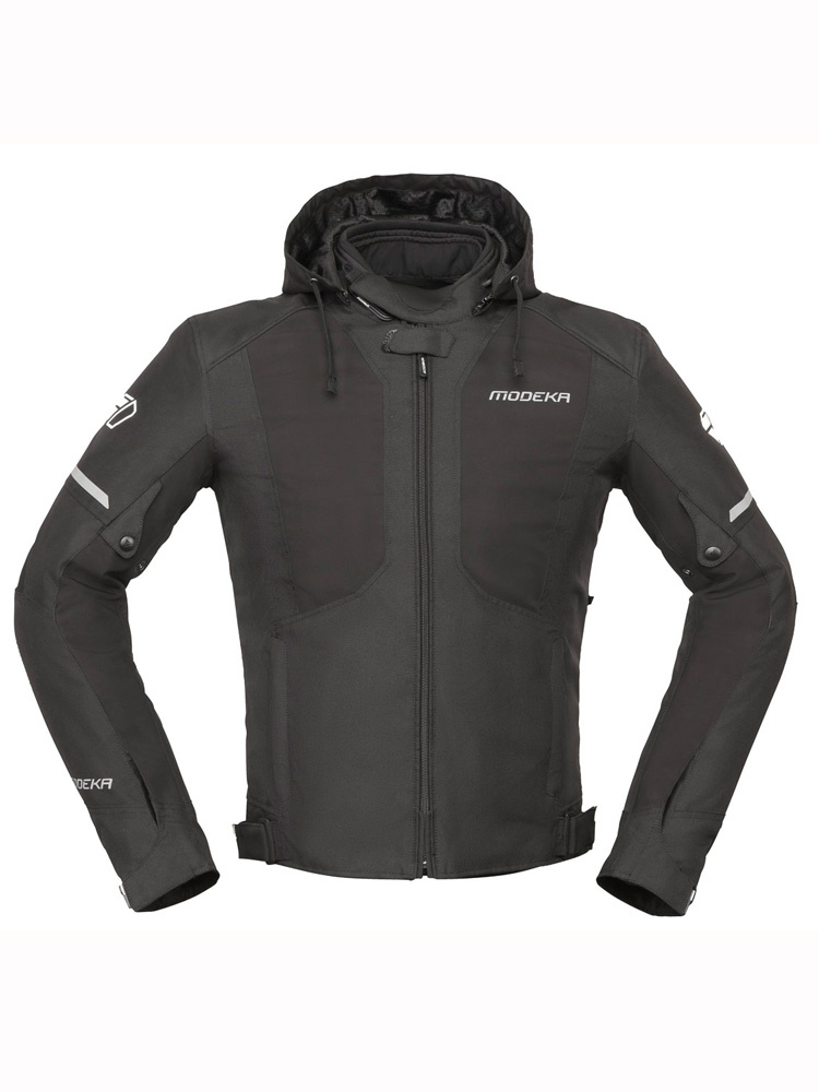 Kurtka motocyklowa tekstylna Modeka Jakson czarna