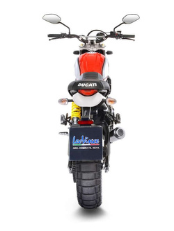 Tłumik motocyklowy LeoVince LV-10 [Slip-On, Stainless Steel] do Ducati Scrambler 800 Desert Sled [17-20]