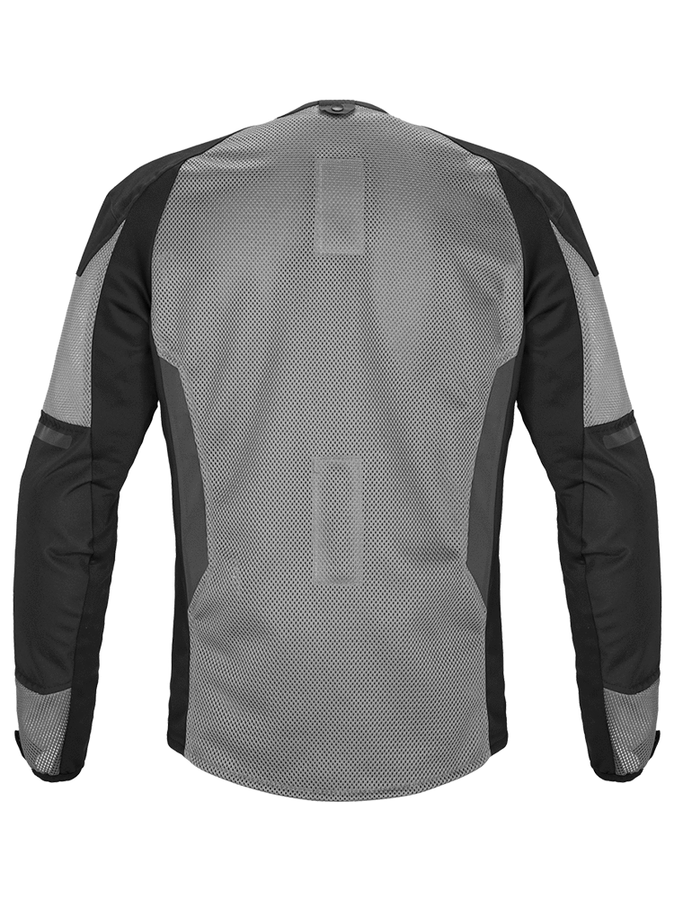Kurtka motocyklowa tekstylna Spidi Super Net czarno-szara