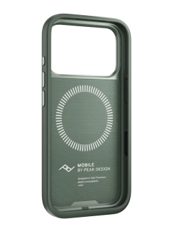 Etui Peak Design Mobile Everyday Fabric do smartfona Iphone 17 Pro zielone