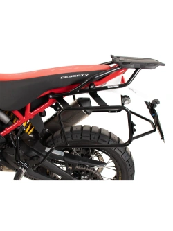 Zestaw: stelaż Smartrack z kufrem centralnym czarnym Hepco&Becker Xcore Ducati DesertX Rally (2024-)
