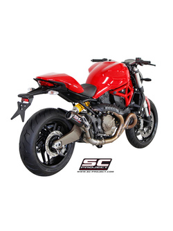 Tłumik SC-Project CR-T Carbon / Titanium (Slip on) - Ducati Monster 821 [14-17]