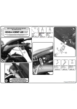 Stelaż pod sakwy motocyklowe Kappa Honda Hornet 600/ ABS (07-10)
