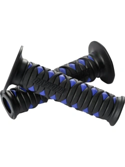 Manetki Daytona Products GrippyGrip GGD-Katana do kierownic o średnicy 22,2 [mm] czarno-niebieskie