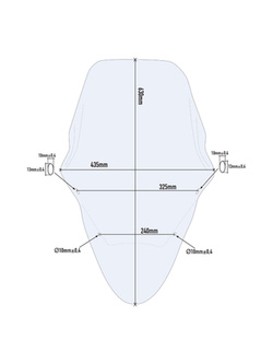 Przezroczysta szyba GIVI Honda PCX 125 [14-17]/ 150 [14-18]