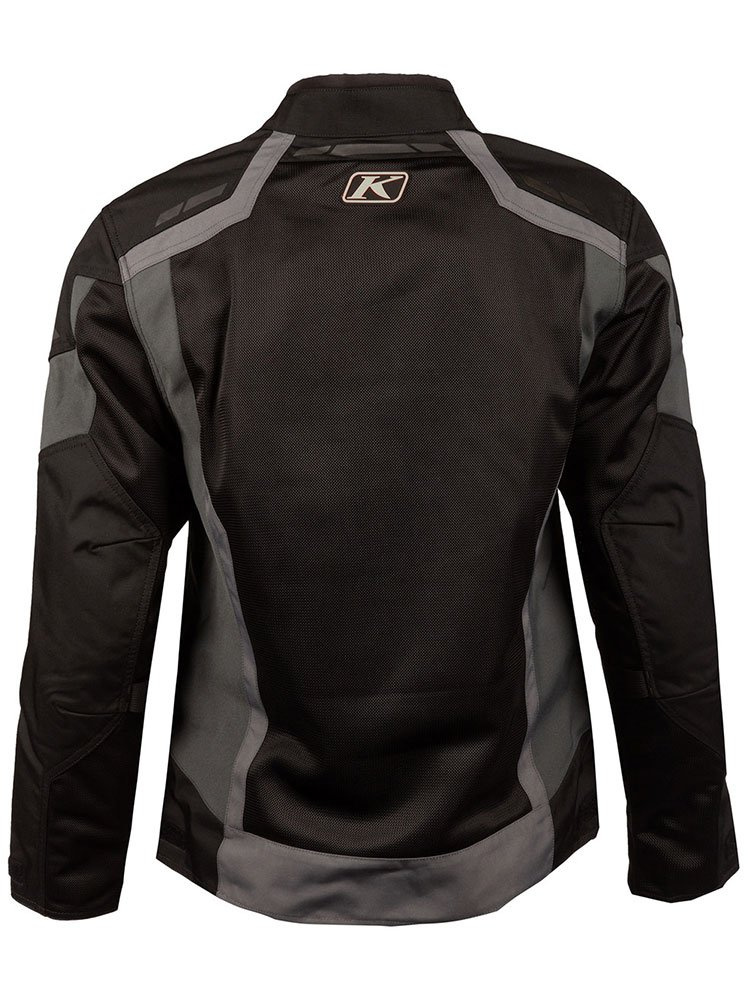Kurtka motocyklowa tekstylna Klim Induction czarno-szara
