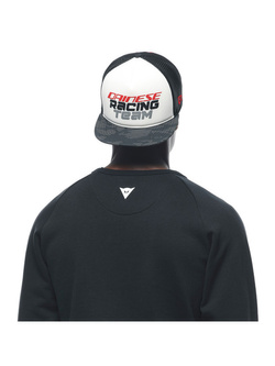 Czapka Dainese #C06 Racing 9Fifty Trucker Snapback czarno-biało-szara