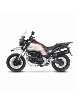 Tłumik motocyklowy LeoVince LV One Evo Moto Guzzi (wybrane modele) stalowy [z homologacją] czarny
