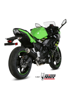 Pełny układ wydechowy (GP Pro) MIVV do Kawasaki Ninja 650 / Z 650 (17-) carbon