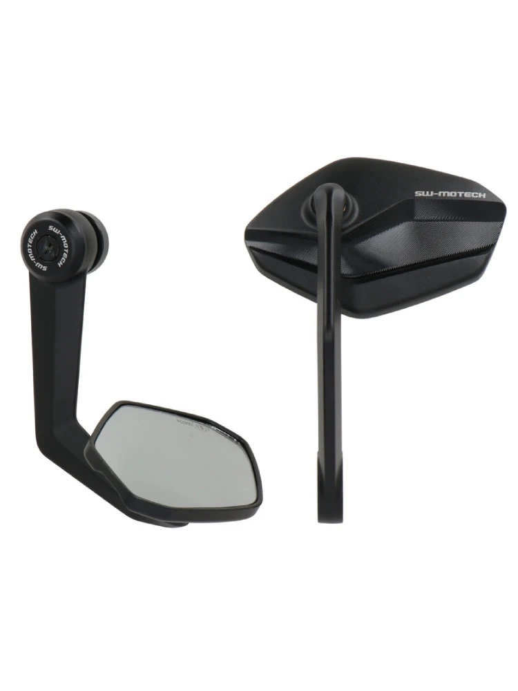Lusterka na koniec kierownicy SW-Motech Ducati/ Suzuki (wybrane modele) czarne