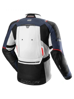 Kurtka motocyklowa tekstylna Shima Hero 3.0 G2 szaro-niebieska