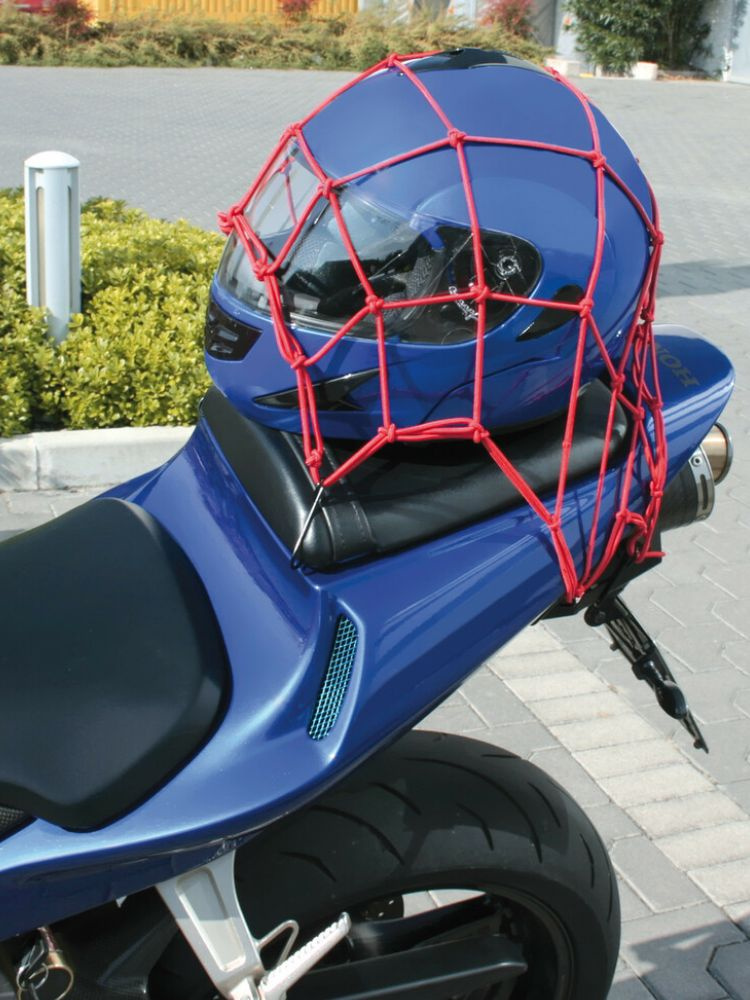 Uniwersalna siatka elastyczna Lampa na bagaże czarna