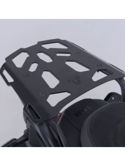 Zestaw: kufer centralny TRAX ADV + stelaż Street-rack SW-Motech Yamaha Tracer 7/ GT (RM55, RM56) (25-) srebrny [poj.: 38l]