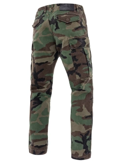 Spodnie motocyklowe tekstylne John Doe Regular Cargo Mono moro