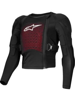 Koszula z ochraniaczami dziecięca Alpinestars Bionic Plasma LT czarna