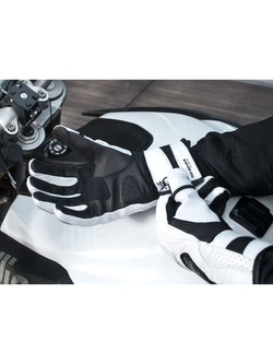 Rękawice motocyklowe damskie Shima Caldera czarne