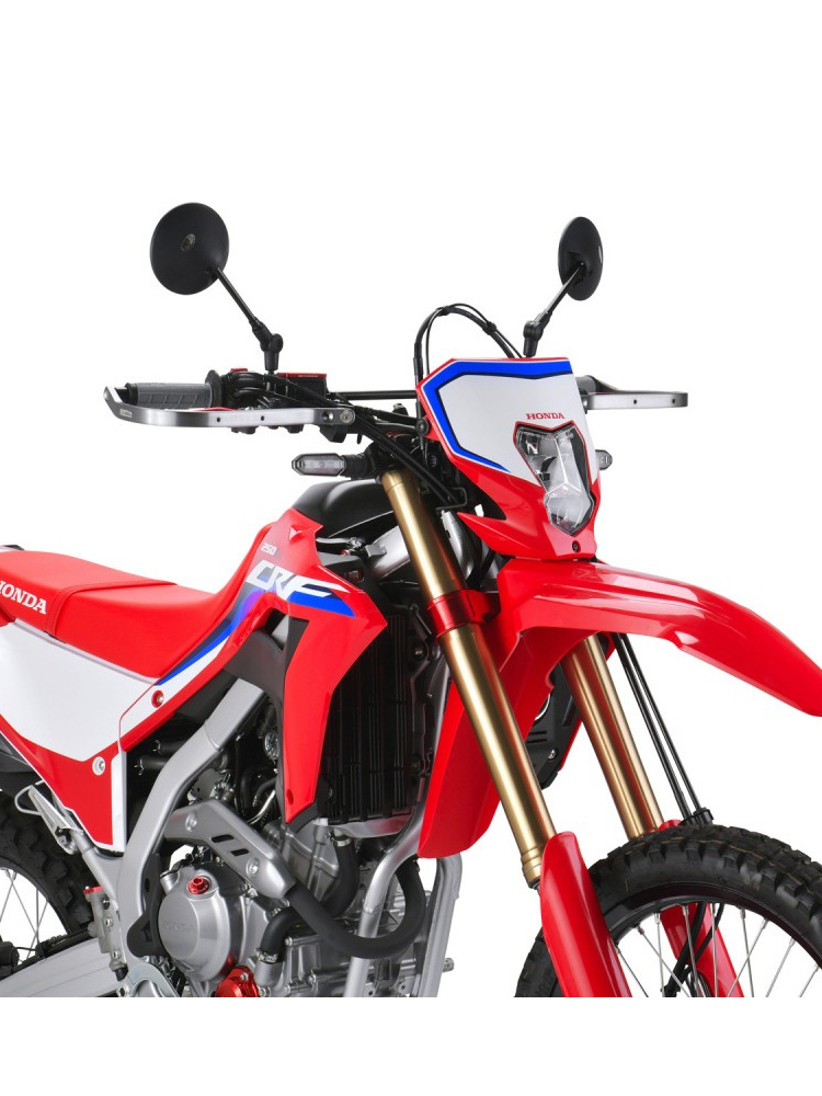 Handguardy Zeta Honda CRF250L/ CRF300L / RALLY (21-) aluminiowe, czarne