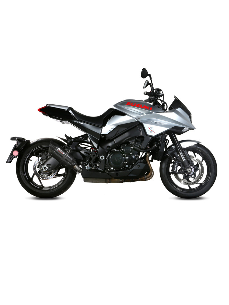 Tłumik motocyklowy Slip-On Line (Suono) MIVV do Suzuki Katana 1000 (19-) czarny