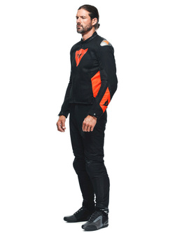 Kurtka motocyklowa tekstylna Dainese Energyca Air Tex czarno-czerwona