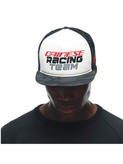 Czapka Dainese #C06 Racing 9Fifty Trucker Snapback czarno-biało-szara