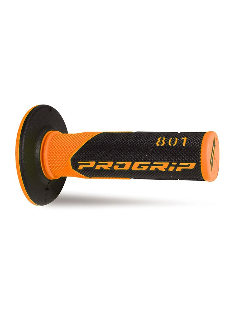 Manetki off-road Progrip 801 czarno-pomarańczowe fluo