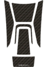 Tankpady Onedesign do BMW F 900 XR czarne [zestaw 5 naklejek]