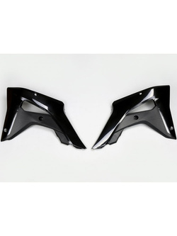 Osłony chłodnicy UFO do Hondy CRF 250RX (19-21), CRF 450RX (17-20) czarne
