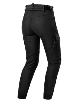 Jeansy motocyklowe damskie Shima Recon czarne