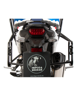 Stelaż boczny Hepco&Becker Honda CRF 1100 L Africa Twin Adventure Sports (24-) czarny [montowany na stałe]