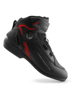 Buty motocyklowe Shima Enzo Air czarno-czerwone