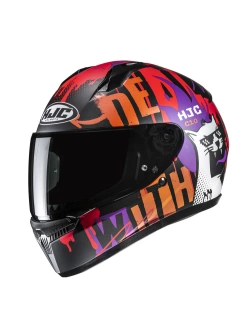 Kask integralny HJC C10 Fop czarno-czerwony