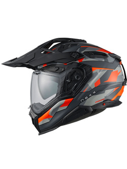 Kask adventure Nexx X.Wed 3 Trailmania czarno-szaro-pomarańczowy matowy