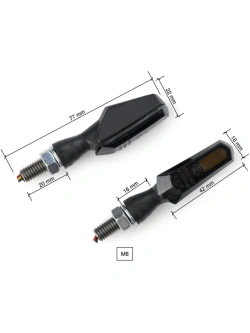 Kierunkowskazy PUIG Stick - Led, tylne, z pozycją i stopem