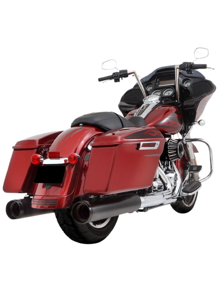 Tłumiki motocyklowe Rinehart Racing 4,5" DBX45 do modeli Harleya Davidsona Touring czarne