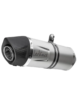 Tłumik motocyklowy LeoVince LV One Evo [Slip-On, Stal nierdzewna + Carbon] do Hondy CB 750 Hornet (23-) srebrny