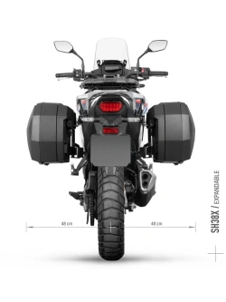 Stelaż pod kufry boczne Shad 3P system Honda Transalp 750 (23-)