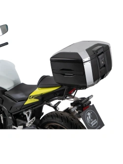 Zestaw: stelaż Smartrack z kufrem centralnym czarno-srebrnym Hepco&Becker Xcore Honda CB 500 Hornet (24-)