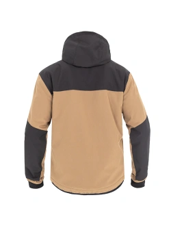 Softshell motocyklowy John Doe XTM V3 brązowo-czarny