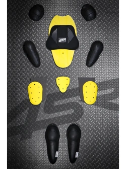 Kombinezon motocyklowy jednoczęściowy 4SR Racing Ultra Light Matrix AR biało-czarno-czerwony
