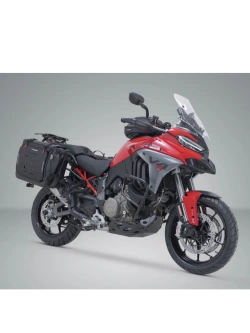 Sakwy wodoodporne SysBag WP L/L SW-Motech + stelaże PRO Ducati Multistrada V4/ S/ Pikes Peak (24-) [poj.: 2 x 27-40L]
