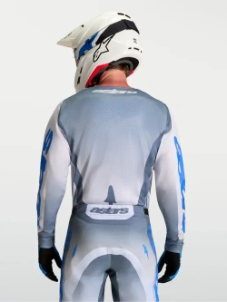 Bluza cross Alpinestars MX Racer Amber niebieska