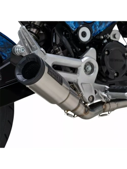 Pełny układ wydechowy Vance & Hines Hi-Output Hooligan Honda MSX 125 Grom (21-22) srebrny