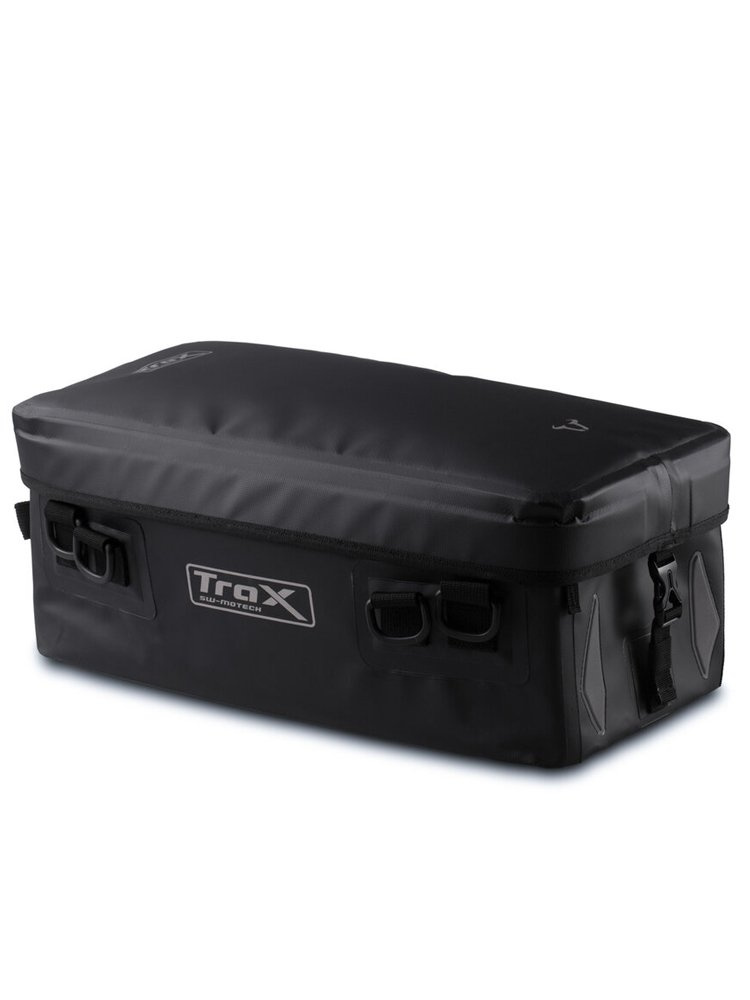 Zestaw: kufry boczne 45/37L + kufer centralny 38L TRAX ADV+ stelaże SW-MOTECH do motocykla BMW R 1200 GS (04-12) czarne